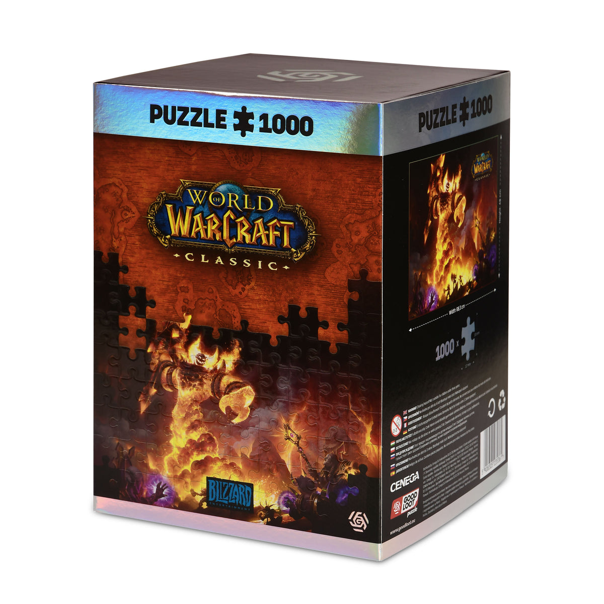 Imagen del producto World of Warcraft - Puzzle de Ragnaros con bolsa de tela con logo