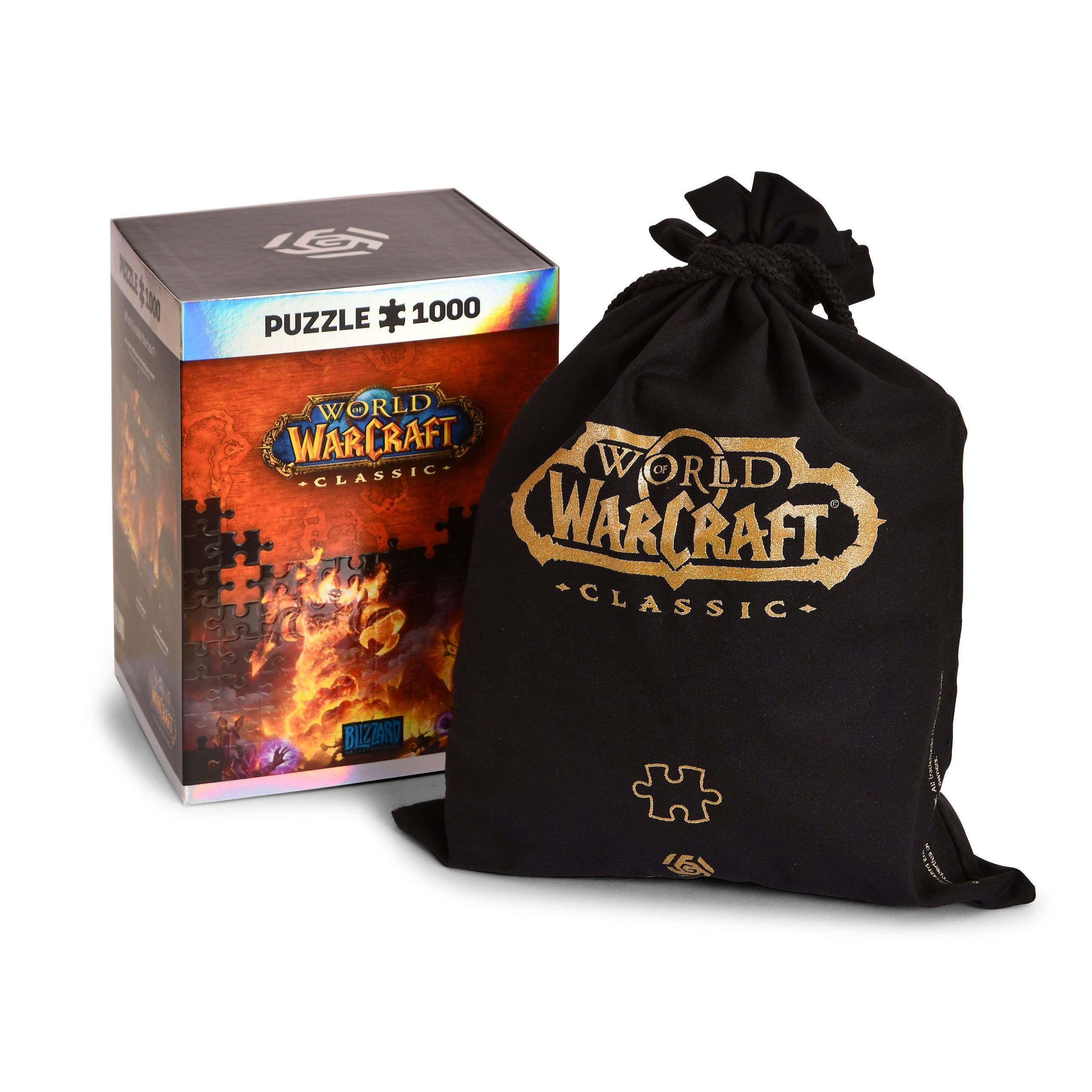 Imagen del producto World of Warcraft - Puzzle de Ragnaros con bolsa de tela con logo
