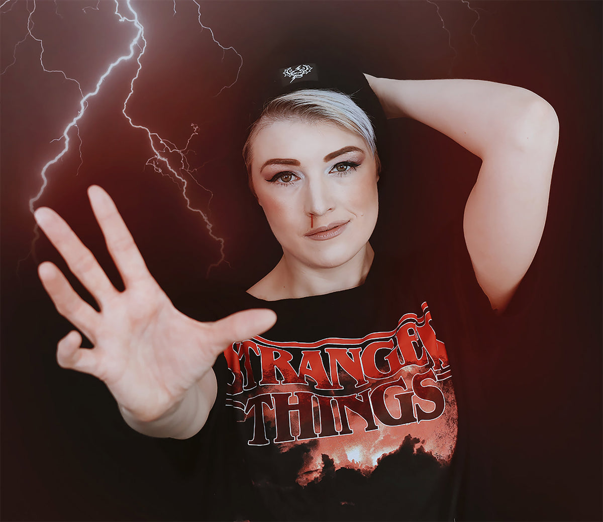 Imagen del producto Stranger Things - Gorro Hellfire Club negro