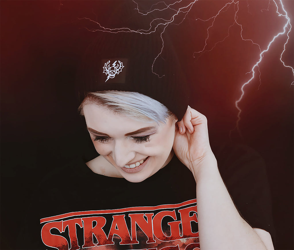 Imagen del producto Stranger Things - Gorro Hellfire Club negro
