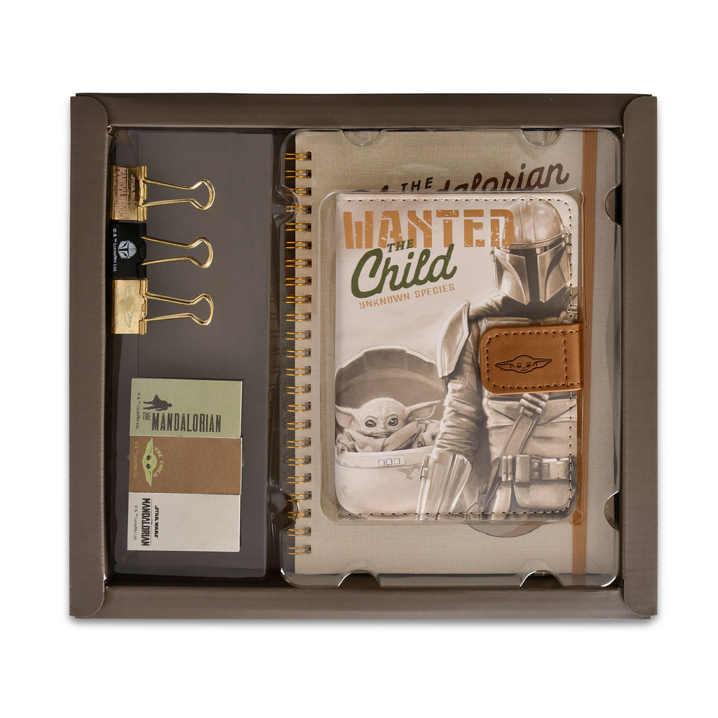Product image Grogu and Mando Wanted Writing Set - Star Wars The Mandalorian