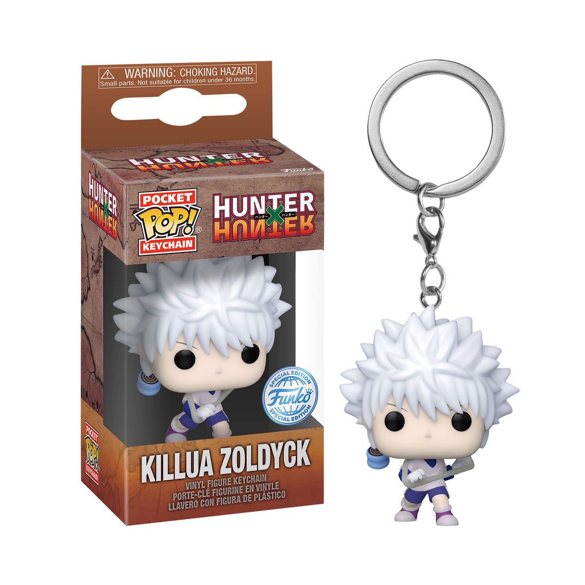 Imagen del producto Hunter x Hunter - Killua con Yoyo Funko Pop Llavero