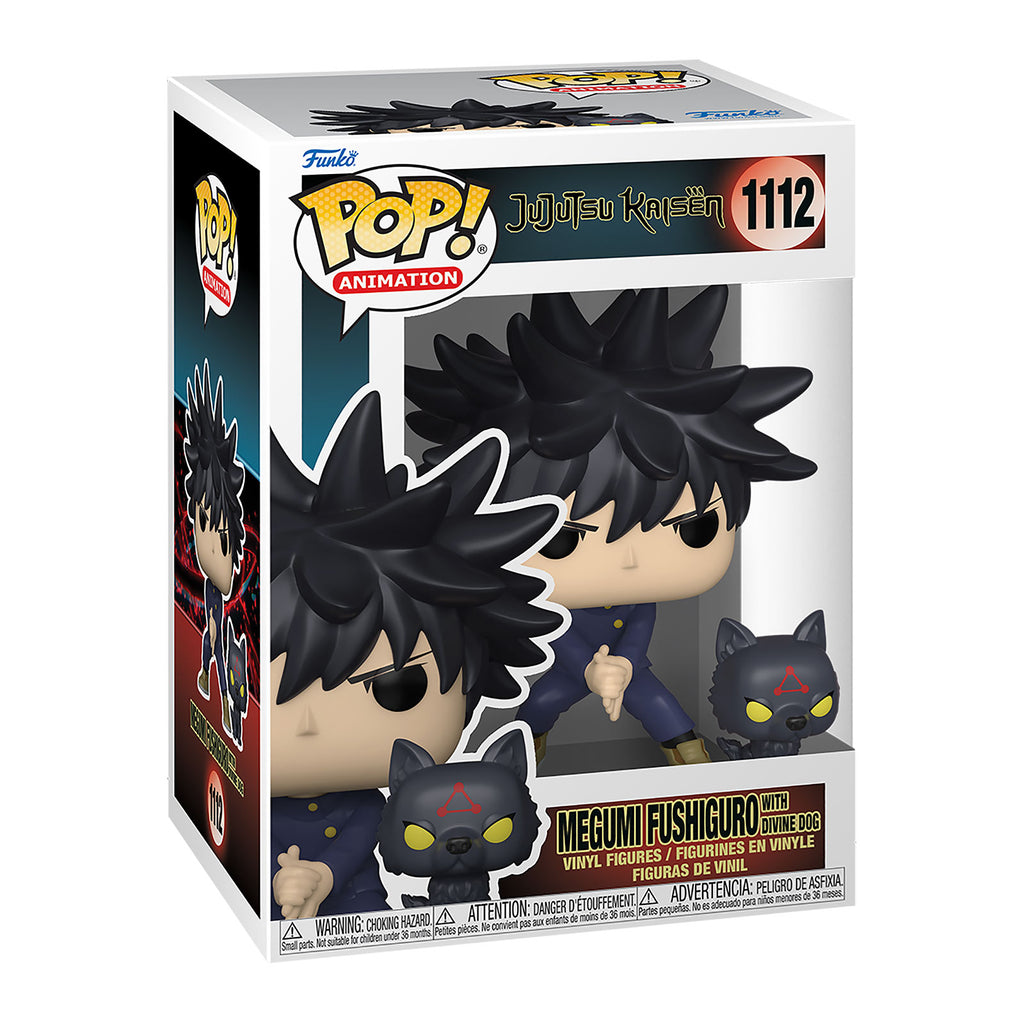 Imagen del producto Jujutsu Kaisen - Megumi con perro Funko Pop Figura