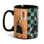Imagen del producto Demon Slayer - Taza de efecto térmico de la tripulación