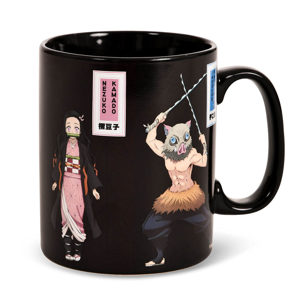 Imagen del producto Demon Slayer - Taza de efecto térmico de la tripulación