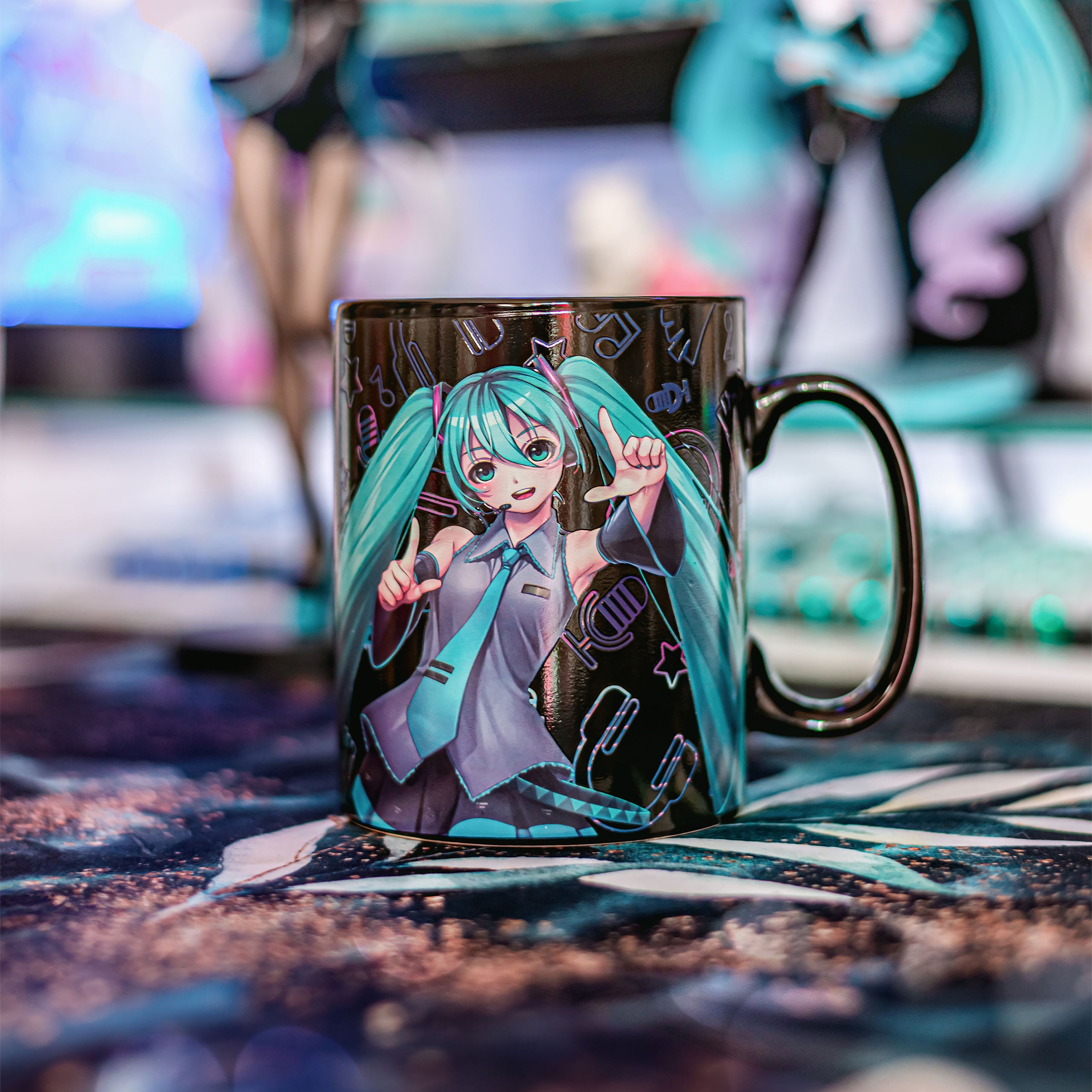 Imagen del producto Hatsune Miku - Taza de efecto térmico de personaje