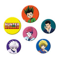 Imagen del producto Hunter x Hunter - Juego de botones de personajes 6 piezas