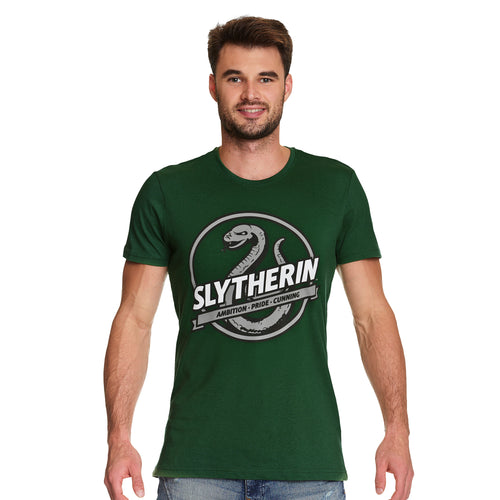 Imagen del producto Camiseta verde de los valores de la casa Slytherin - Harry Potter