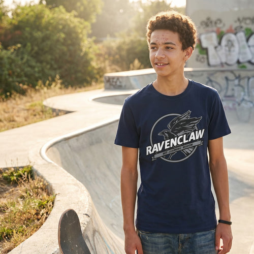 Imagen del producto Camiseta azul de los valores de la Casa Ravenclaw - Harry Potter