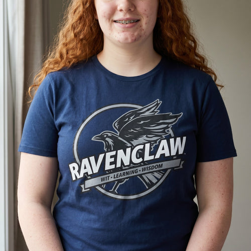 Imagen del producto Camiseta azul de los valores de la Casa Ravenclaw - Harry Potter