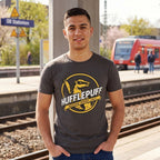 Imagen del producto Camiseta gris de Hufflepuff House Values - Harry Potter