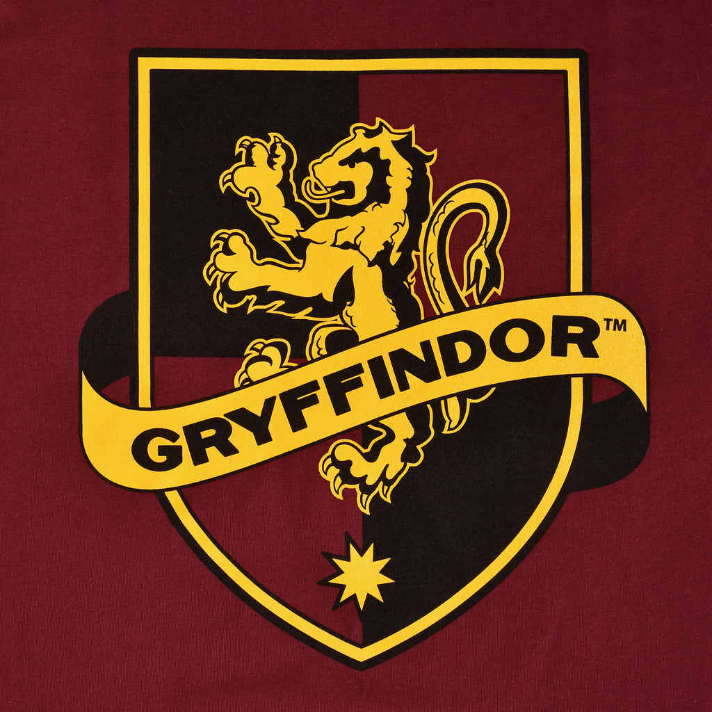 Imagen del producto Camiseta roja con el logo de Gryffindor - Harry Potter
