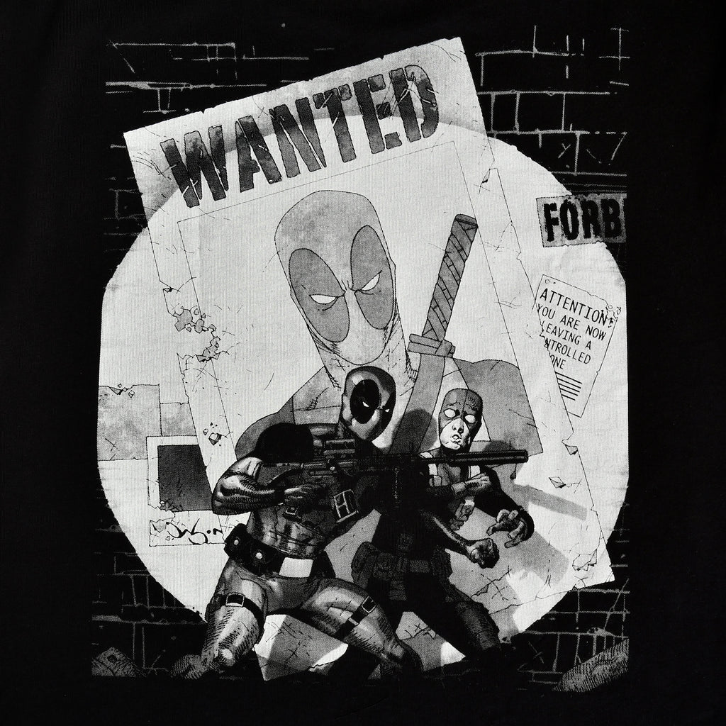 Imagen del producto Deadpool - Camiseta Wanted negra