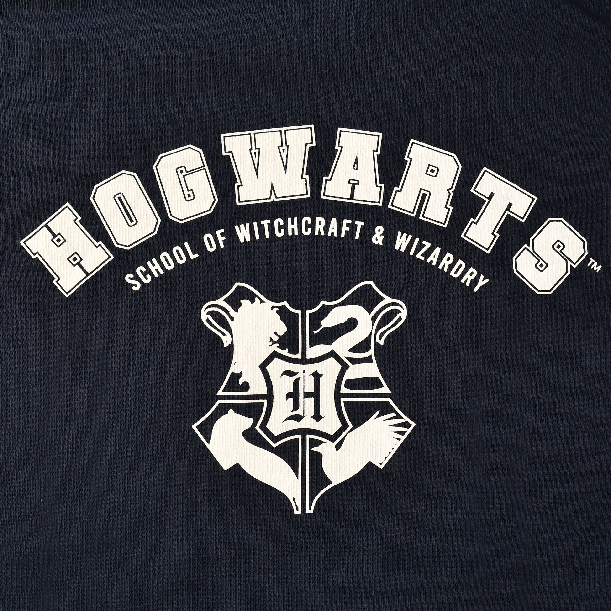 Imagen del producto Camiseta azul de la escuela Hogwarts - Harry Potter