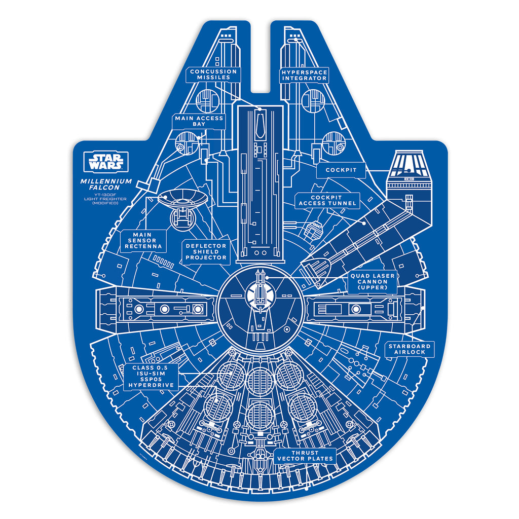 Imagen del producto Star Wars - Puzzle del Halcón Milenario