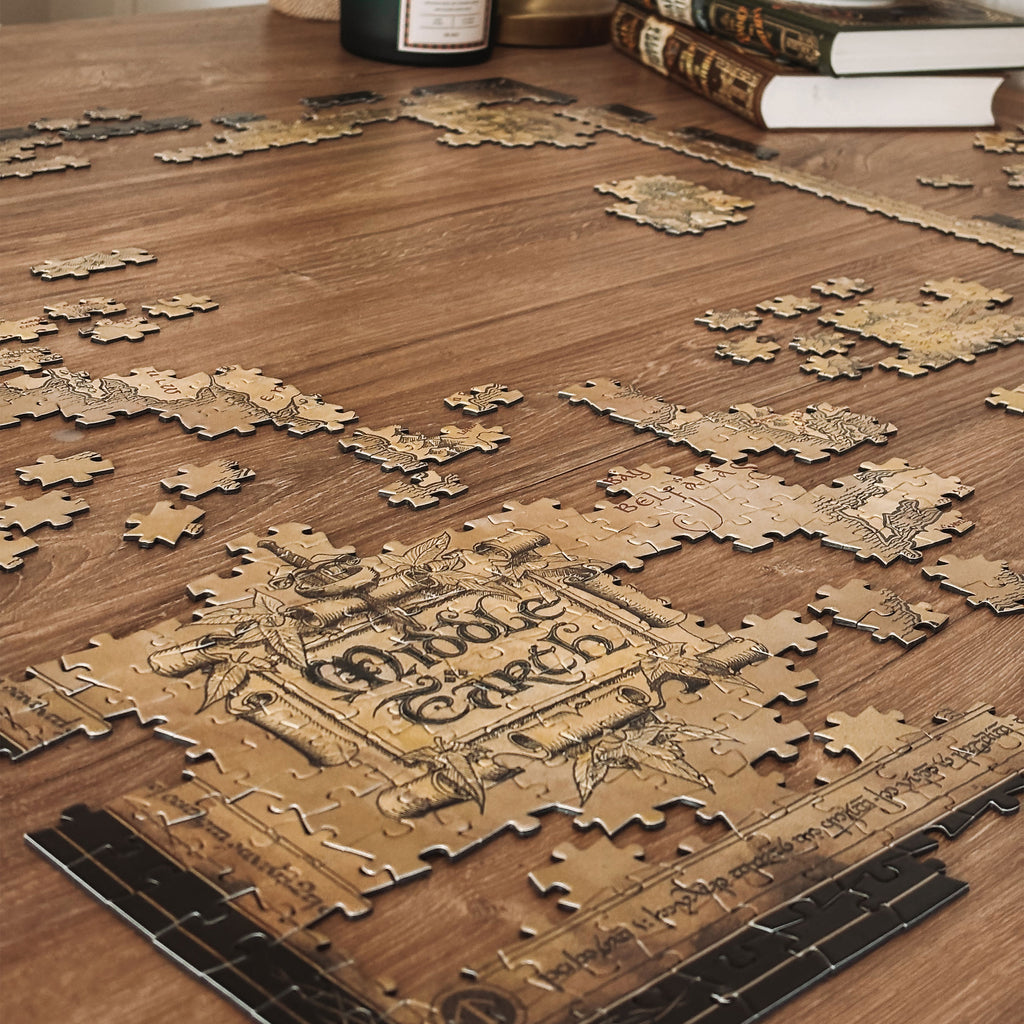 Imagen del producto El Señor de los Anillos - Puzzle Mapa de la Tierra Media