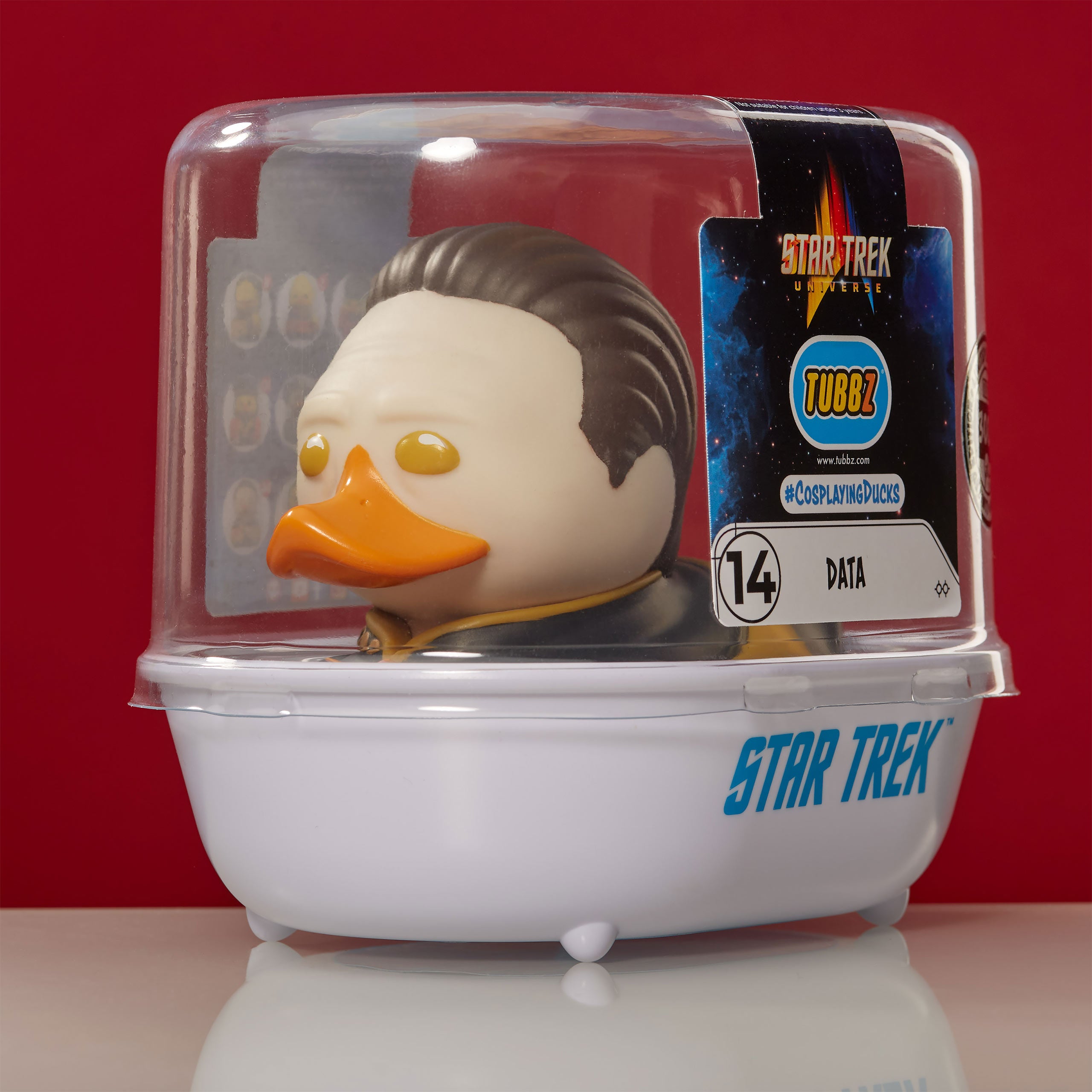 Imagen del producto Star Trek - Data TUBBZ Pato de decoración Edición Limitada