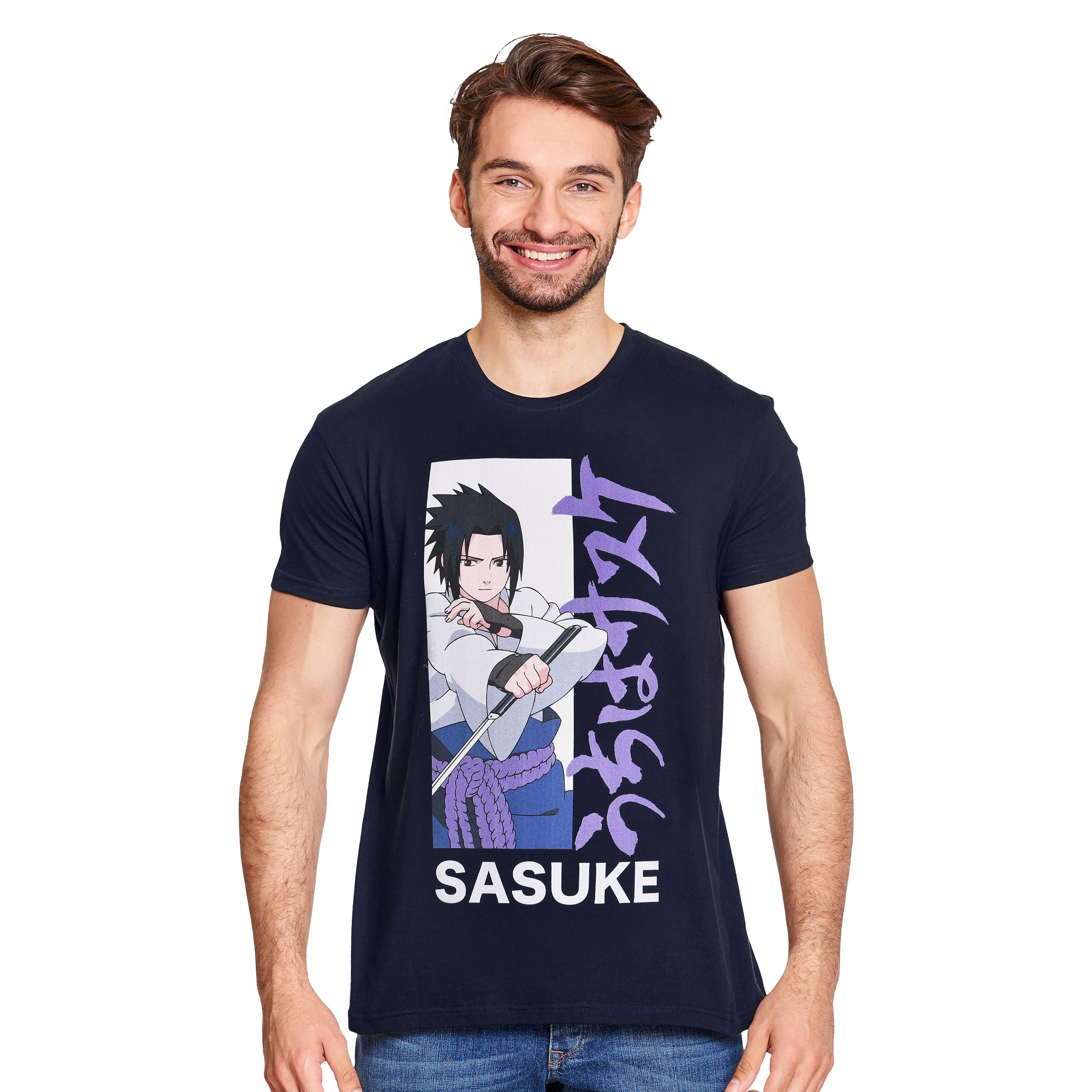 Imagen del producto Naruto - Camiseta azul de Sasuke