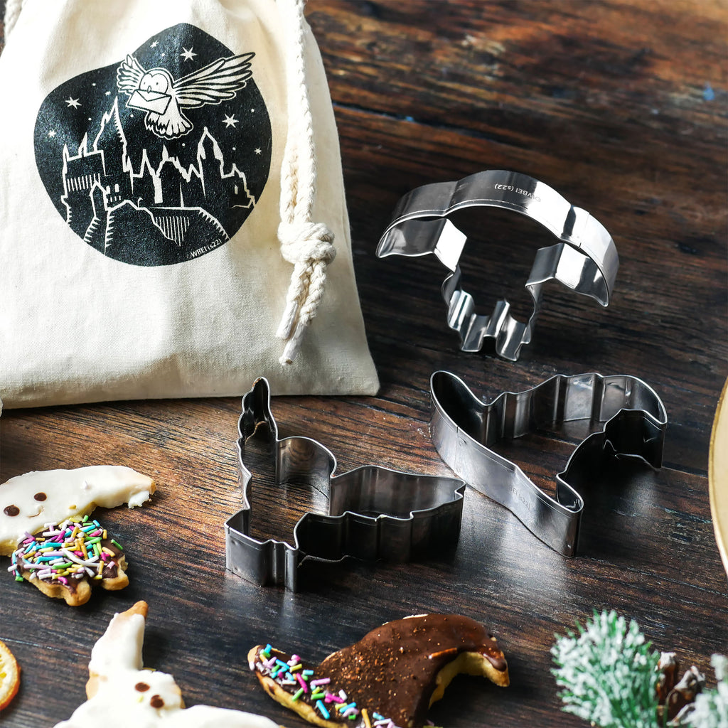 Imagen del producto Harry Potter - Juego de cortadores de galletas en bolsa de tela