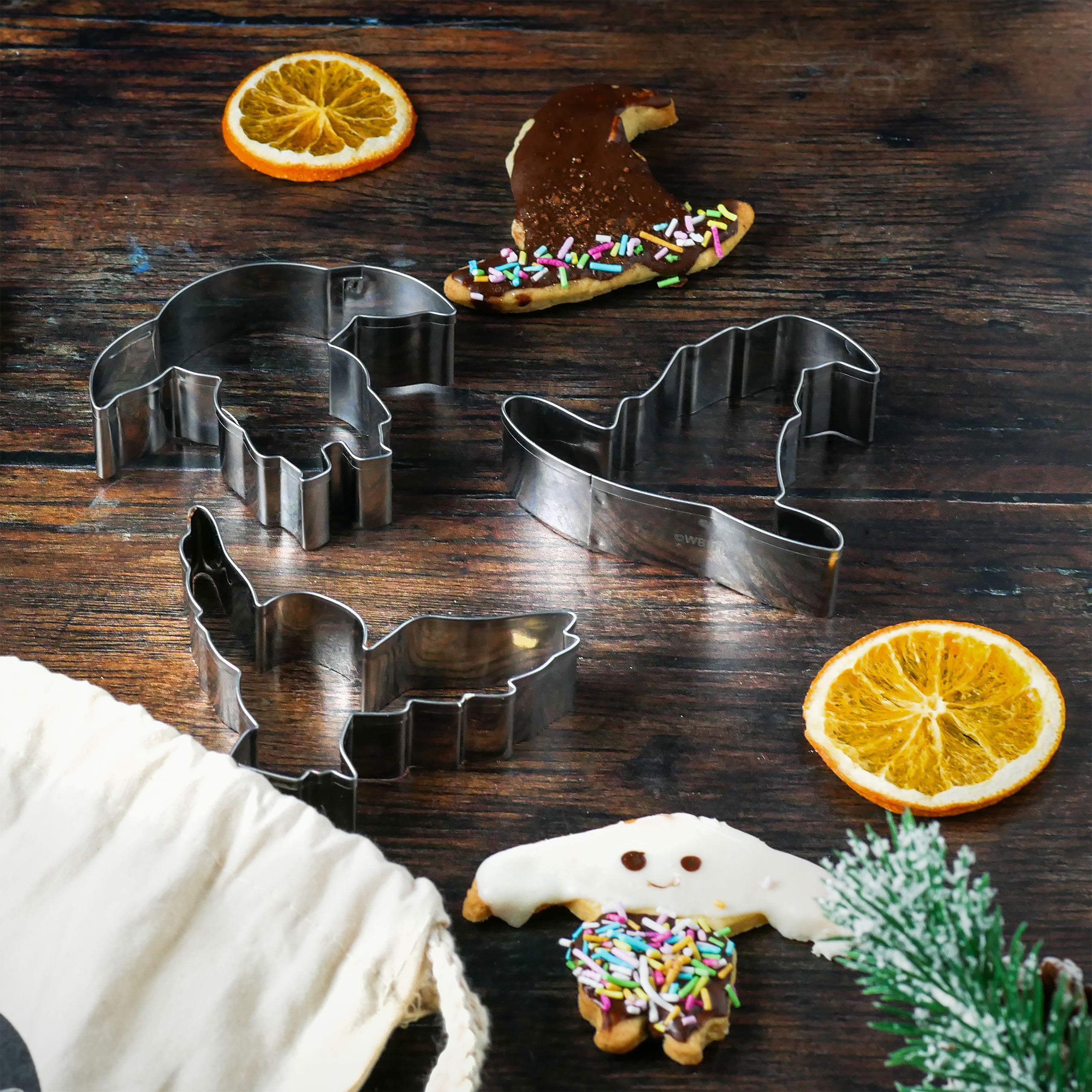 Imagen del producto Harry Potter - Juego de cortadores de galletas en bolsa de tela