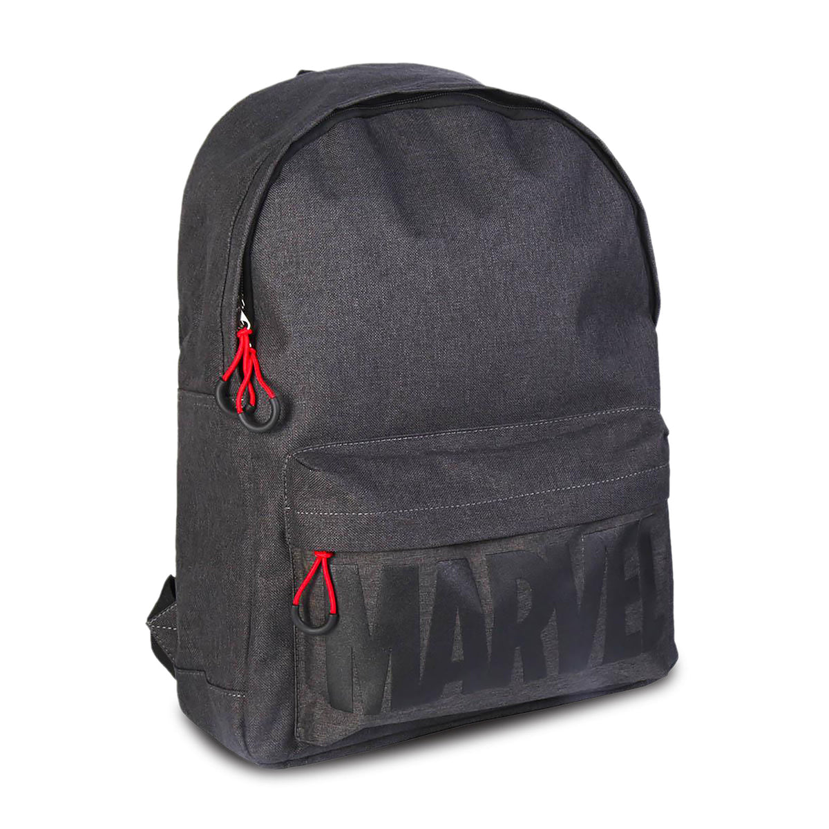Imagen del producto Mochila gris con logo de Marvel