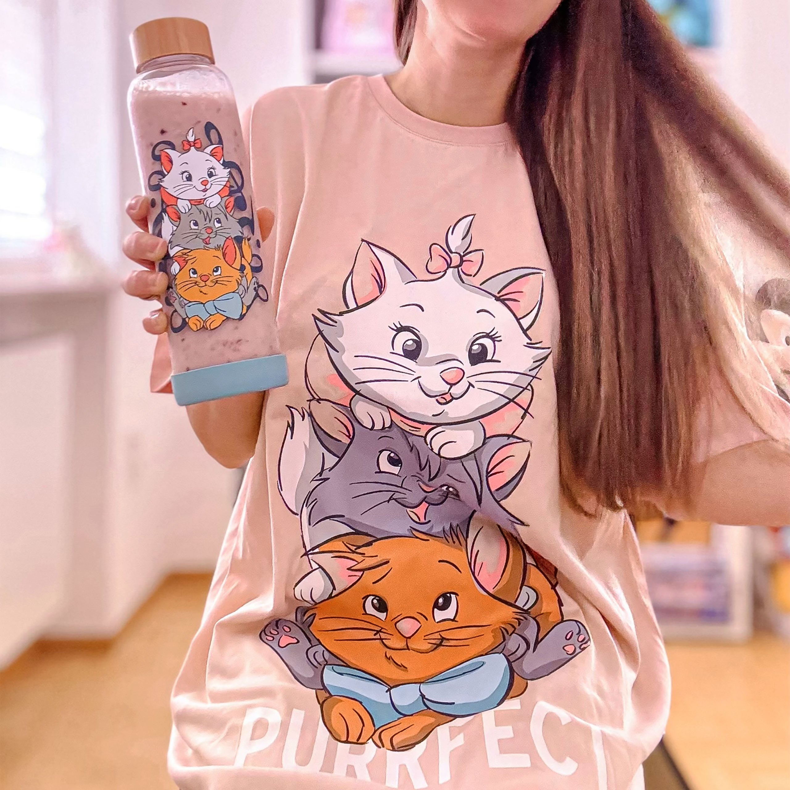 Imagen del producto Aristogatos - Camiseta Oversize Purrfect