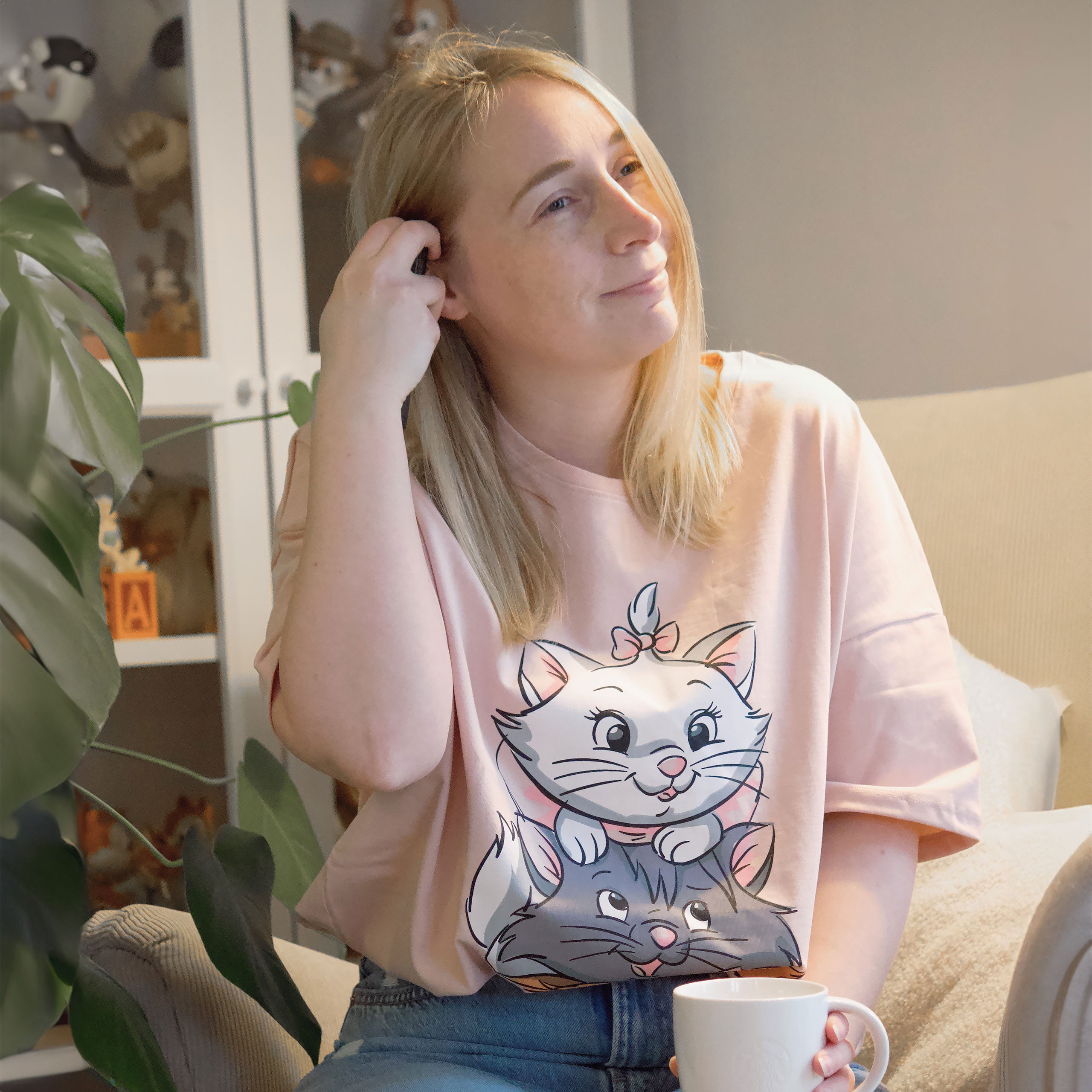 Imagen del producto Aristogatos - Camiseta Oversize Purrfect