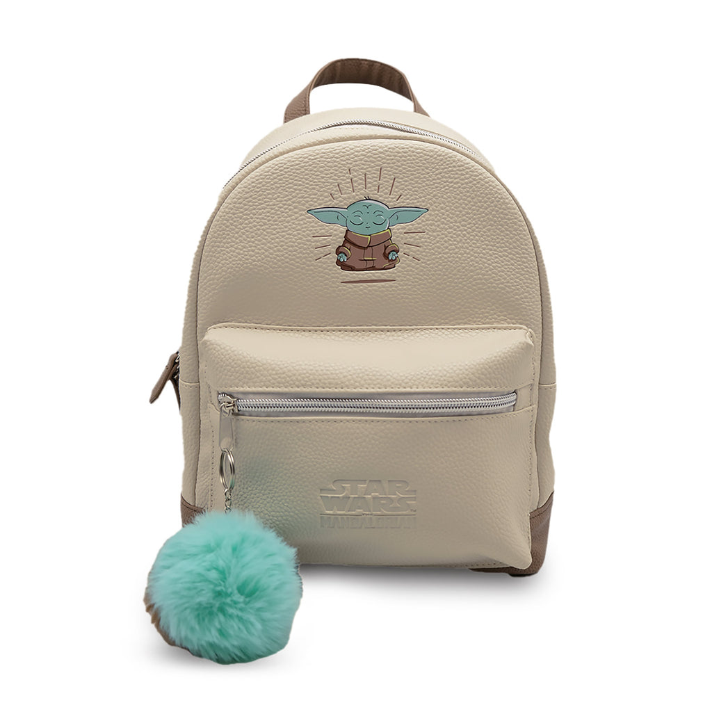 Imagen del producto Mini Mochila Grogu con Pom Pom - Star Wars The Mandalorian