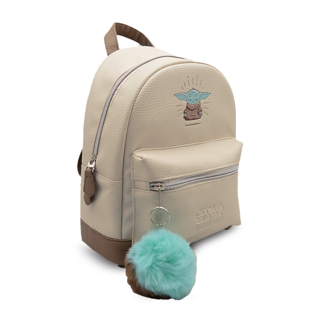 Imagen del producto Mini Mochila Grogu con Pom Pom - Star Wars The Mandalorian