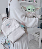 Imagen del producto Mini Mochila Grogu con Pom Pom - Star Wars The Mandalorian