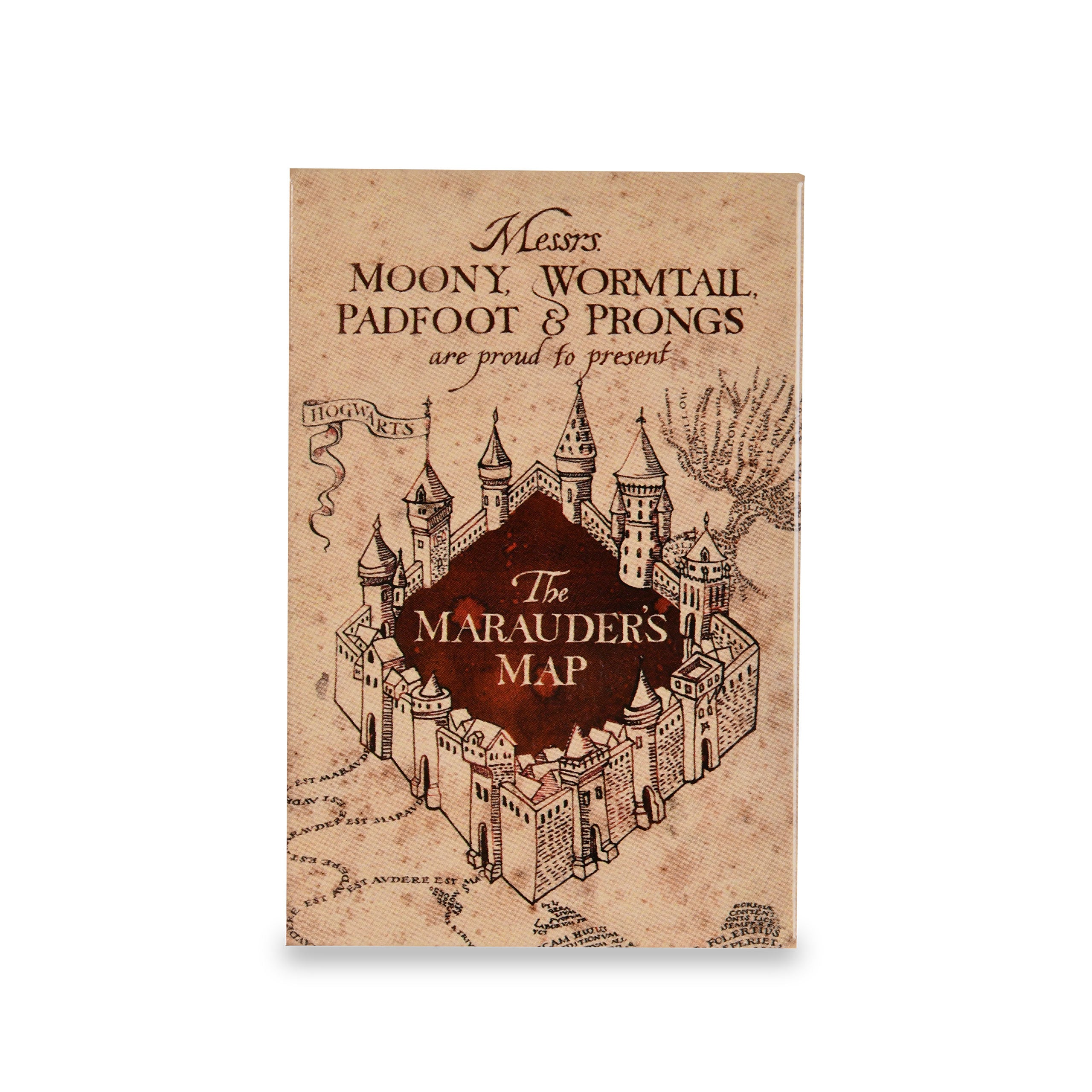 Imagen del producto Harry Potter - Mapa del Merodeador Imán