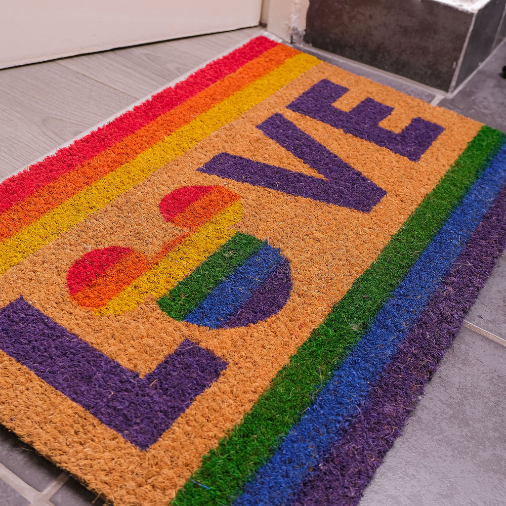 Imagen del producto Mickey Mouse - Felpudo Love Pride
