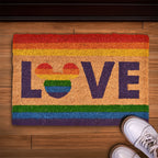 Imagen del producto Mickey Mouse - Felpudo Love Pride