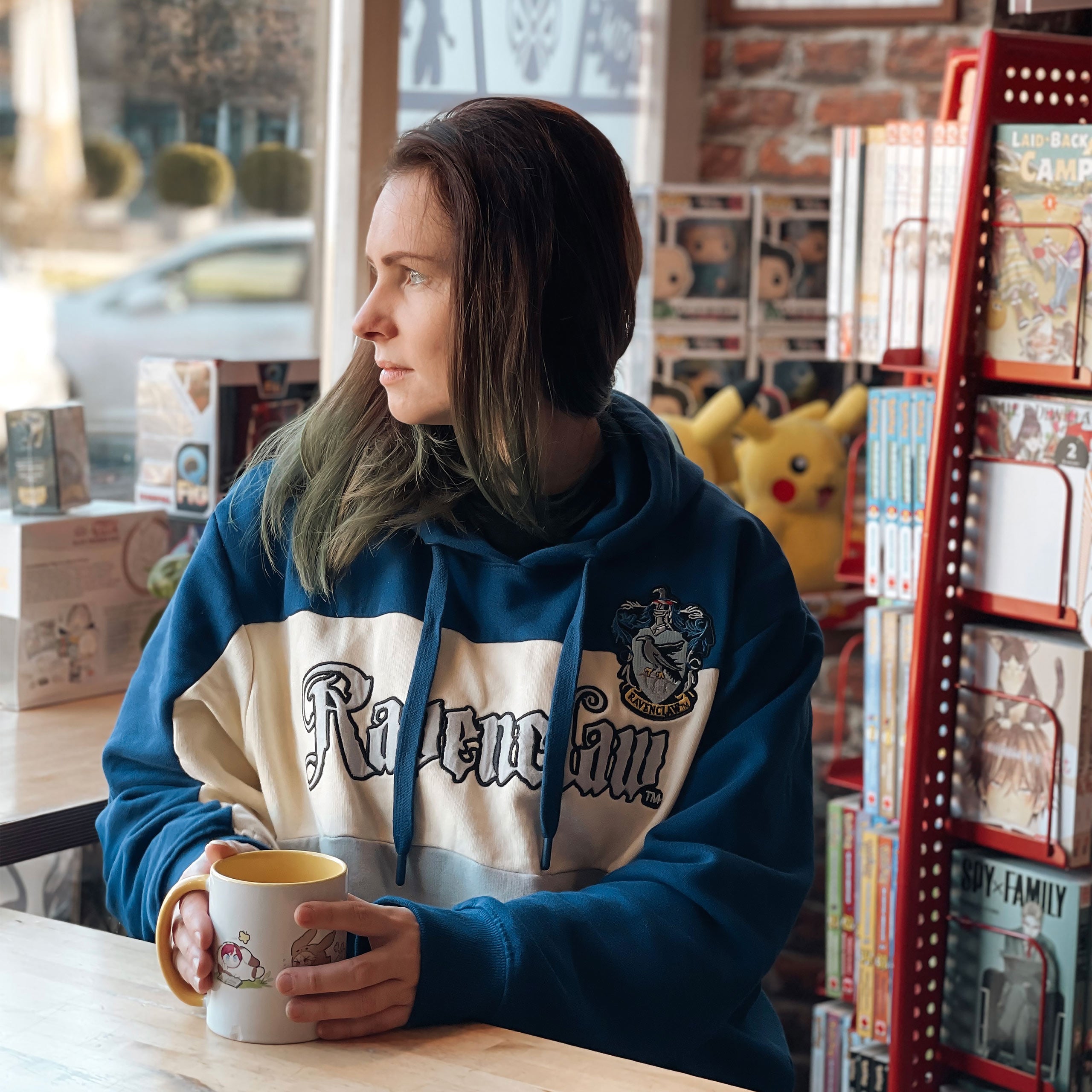 Imagen del producto Harry Potter - Sudadera con capucha Team Ravenclaw