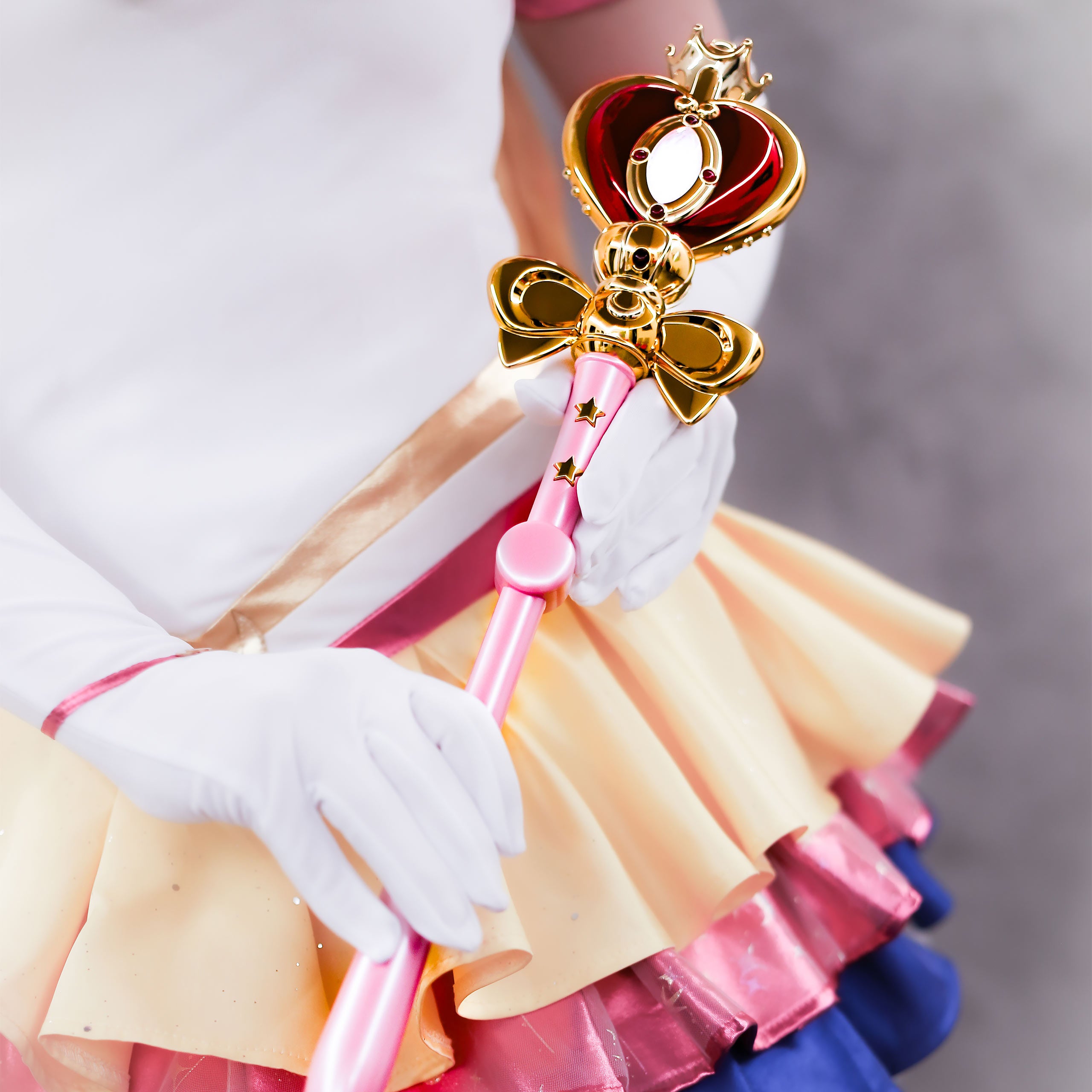 Imagen del producto Sailor Moon - Réplica del Cetro Cósmico de los Corazones Lunares