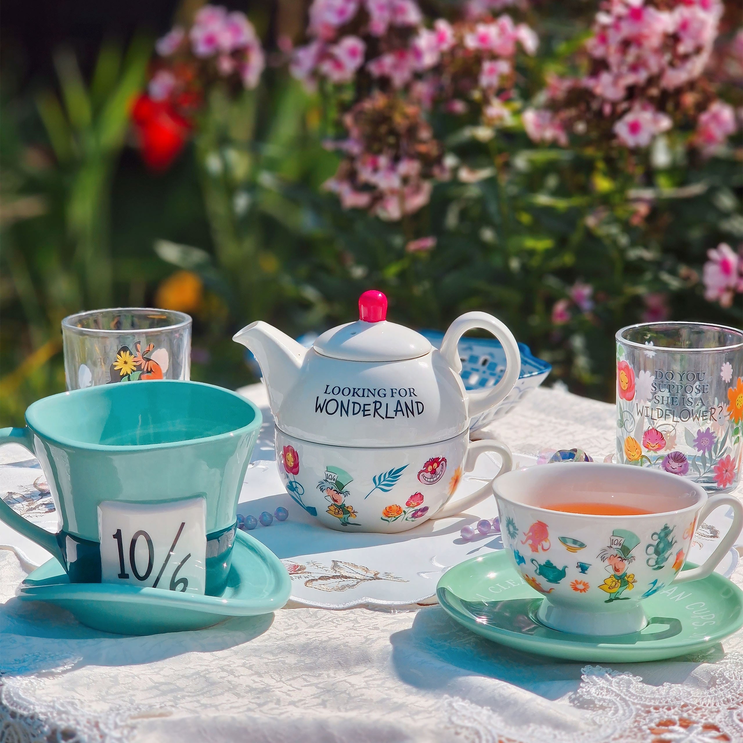Product image Alice in Wonderland - Hatter mug with plate