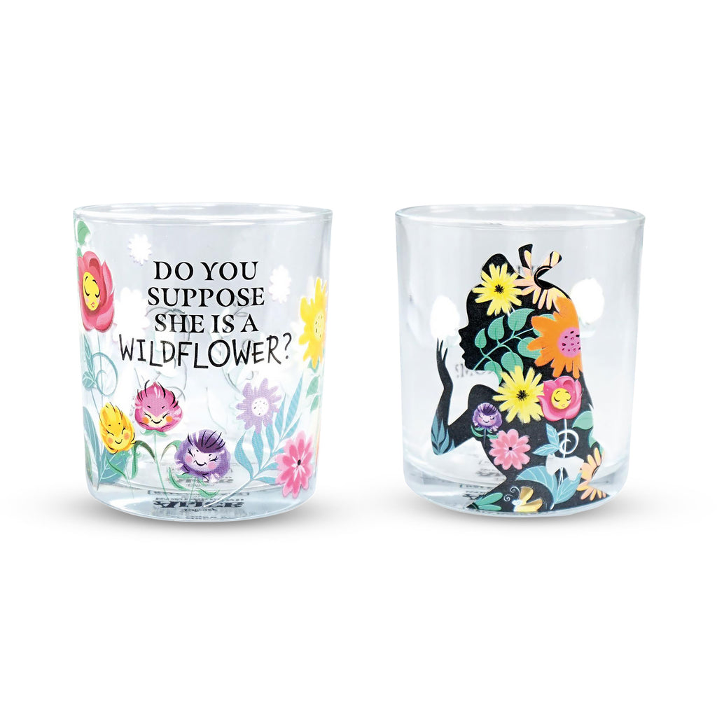Imagen del producto Alicia en el País de las Maravillas - Set de 2 vasos de flores