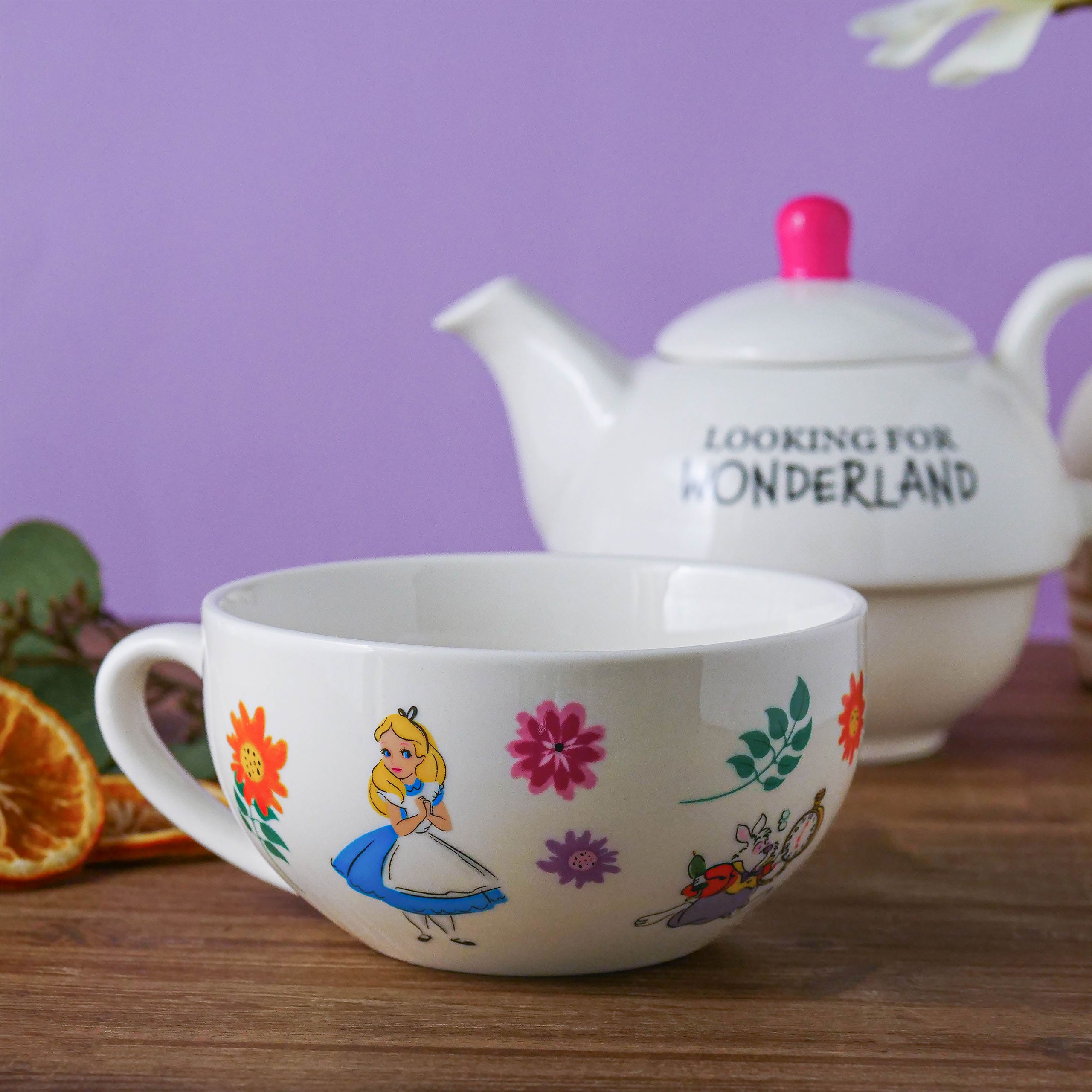 Imagen del producto Alice en el país de las maravillas - Buscando la tetera de Wonderland con taza