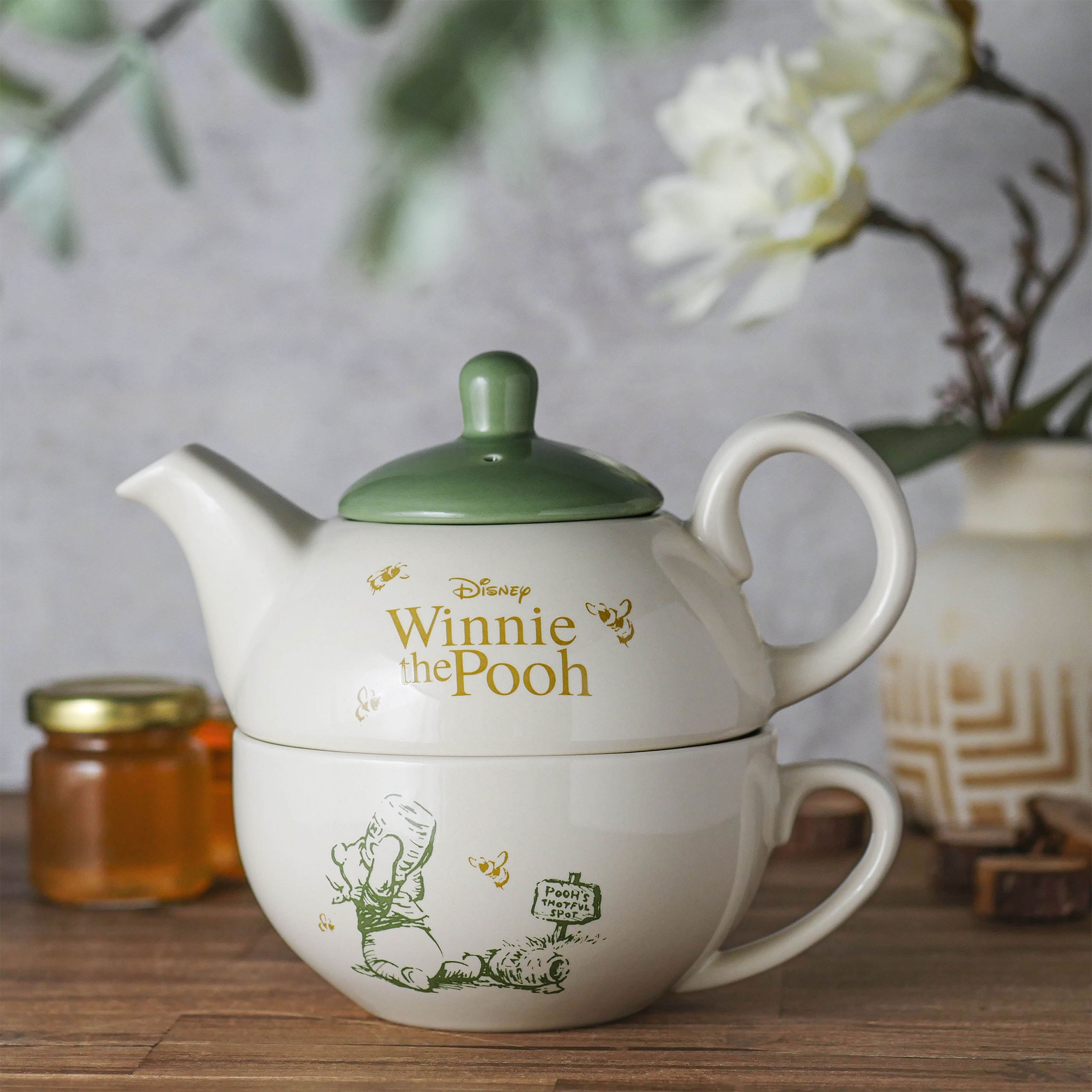 Imagen del producto Winnie Pooh - Tetera con taza