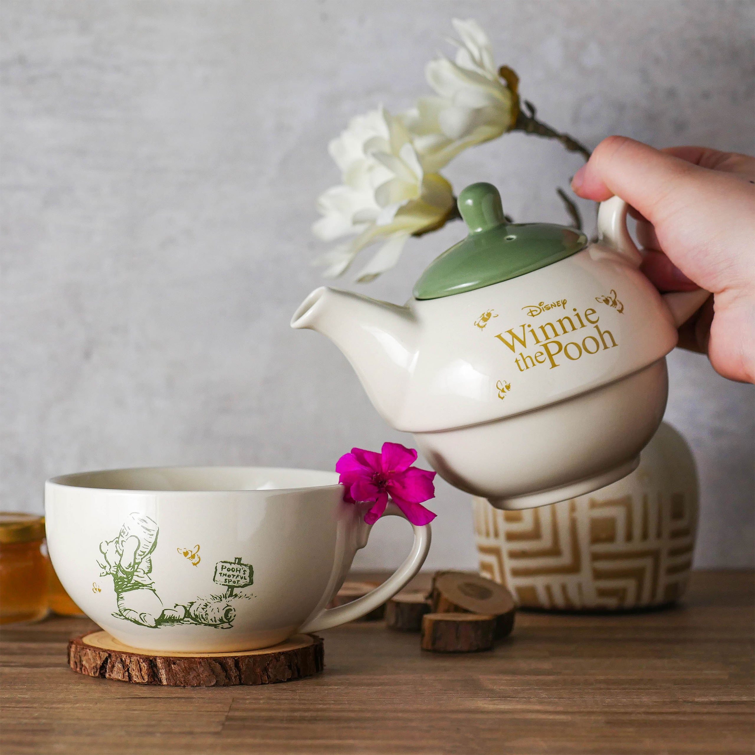 Imagen del producto Winnie Pooh - Tetera con taza