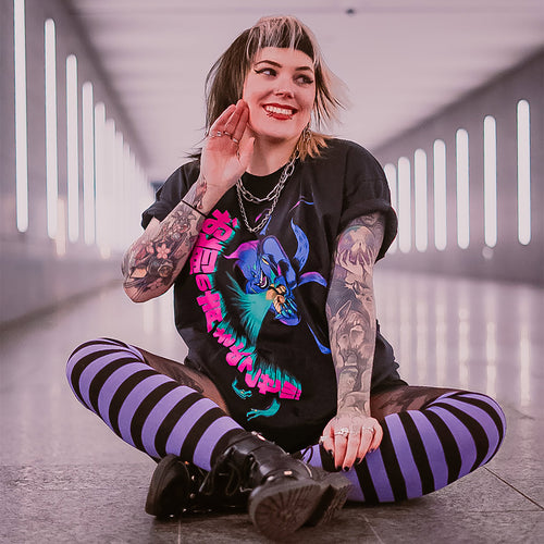 Imagen del producto Disney - Camiseta Ursula Japonesa negra