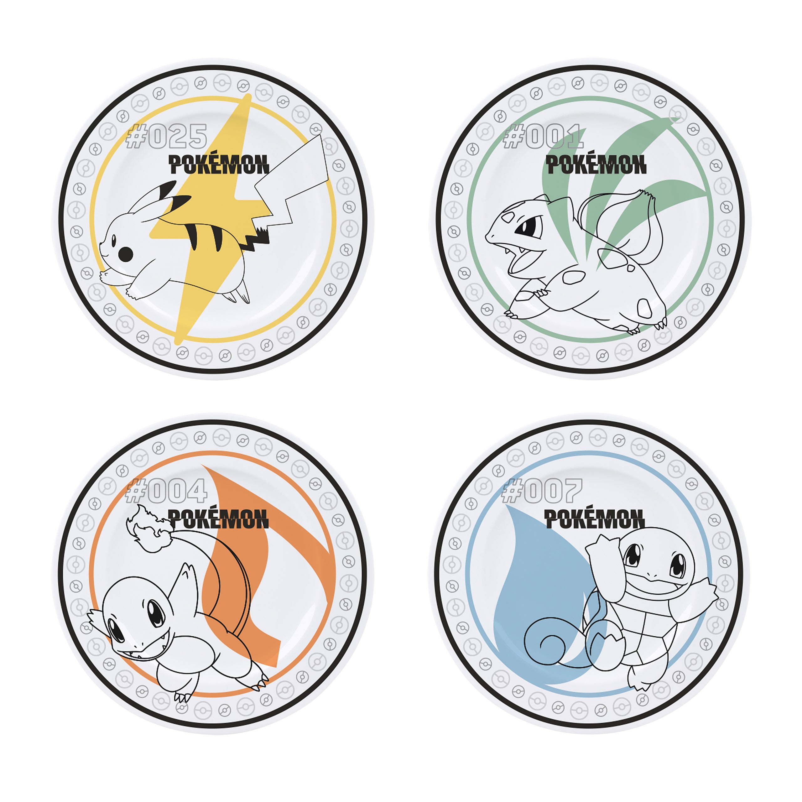 Imagen del producto Pokemon - Set de platos de inicio