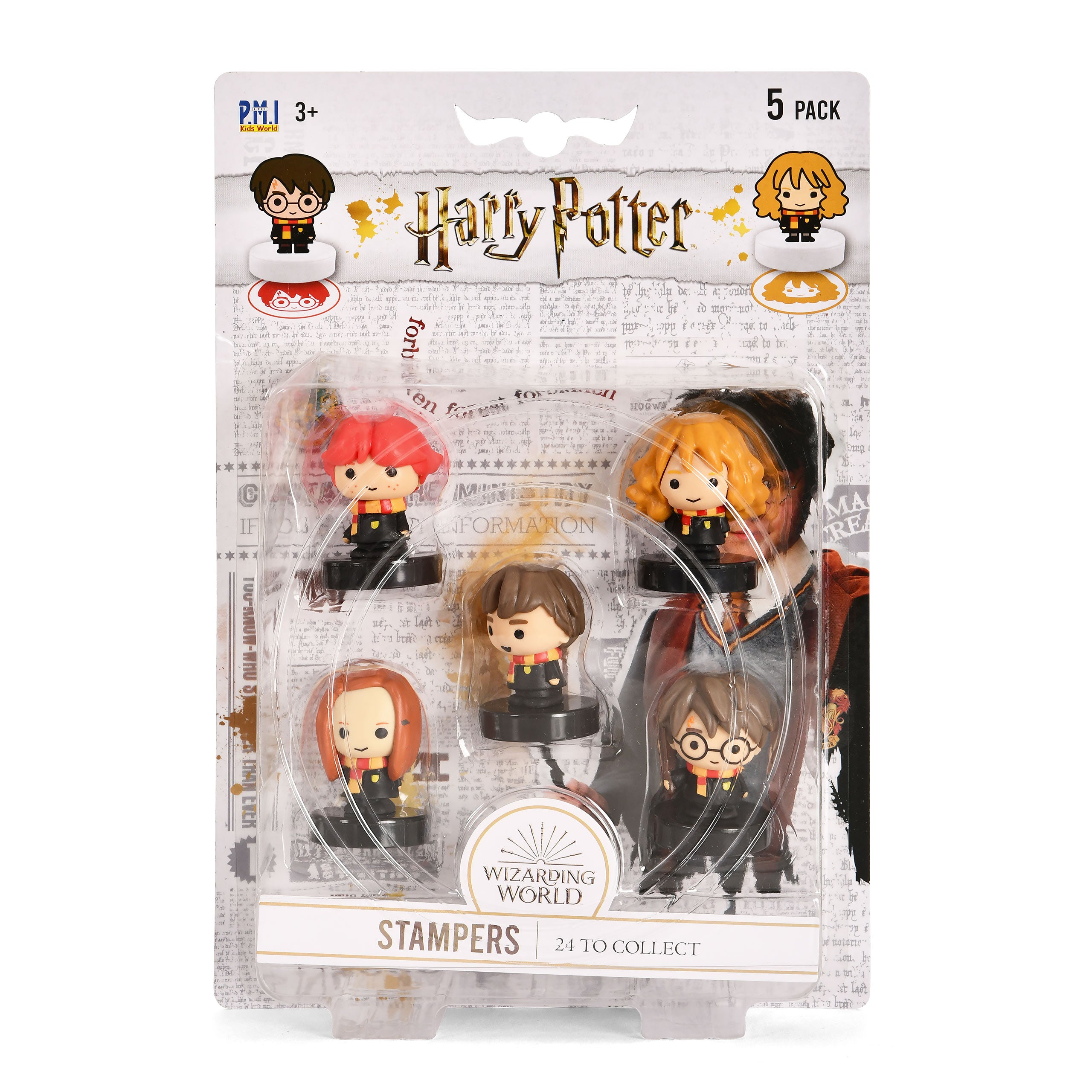 Imagen del producto Harry Potter - Set de Sellos Misteriosos Chibi 5 piezas B