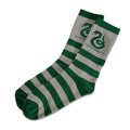 Imagen del producto Harry Potter - Calcetines con escudo de Slytherin verde-gris