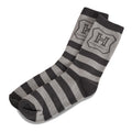 Imagen del producto Harry Potter - Calcetines negros y grises con el escudo de Hogwarts