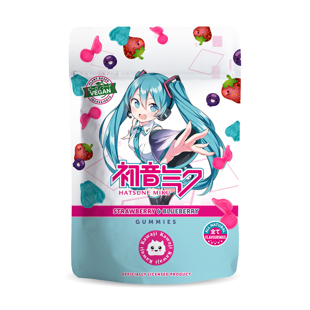 Imagen del producto Hatsune Miku - Powerbeärs Gomitas Kawaii de Frutas Veganas