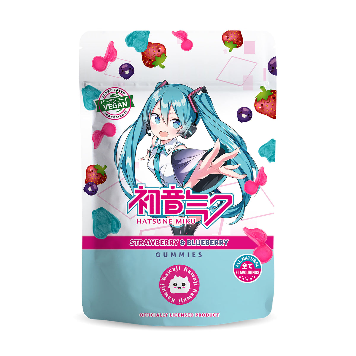 Product image Hatsune Miku - Powerbeärs Kawaii Fruit Gummies Vegan
