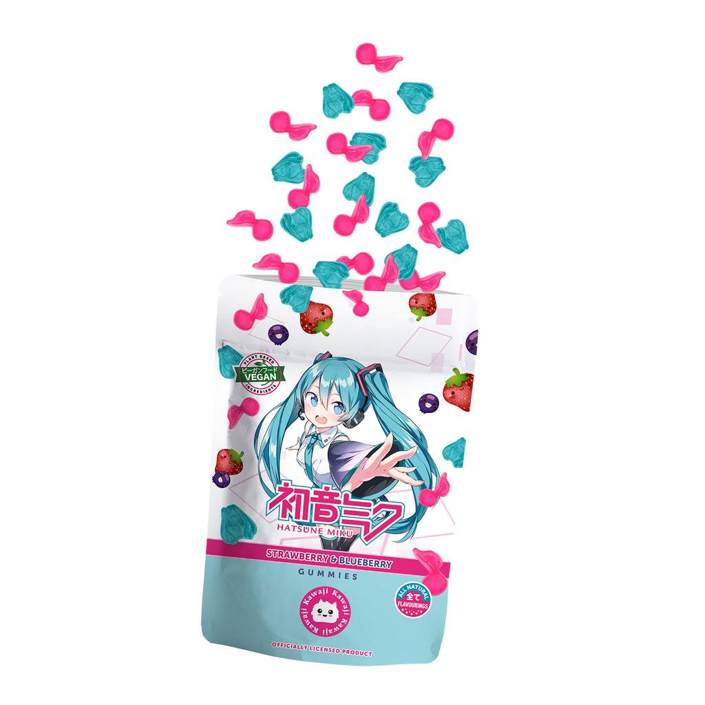 Imagen del producto Hatsune Miku - Powerbeärs Gomitas Kawaii de Frutas Veganas