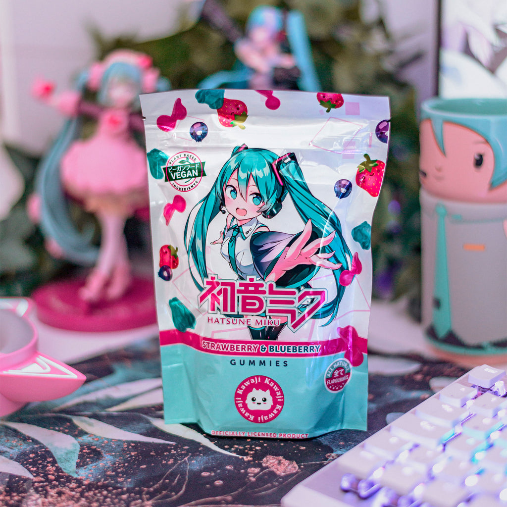 Imagen del producto Hatsune Miku - Powerbeärs Gomitas Kawaii de Frutas Veganas