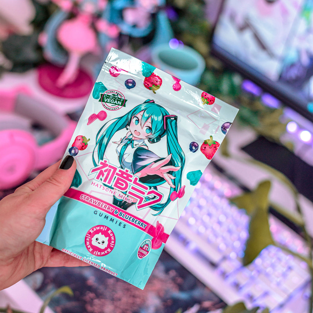 Imagen del producto Hatsune Miku - Powerbeärs Gomitas Kawaii de Frutas Veganas